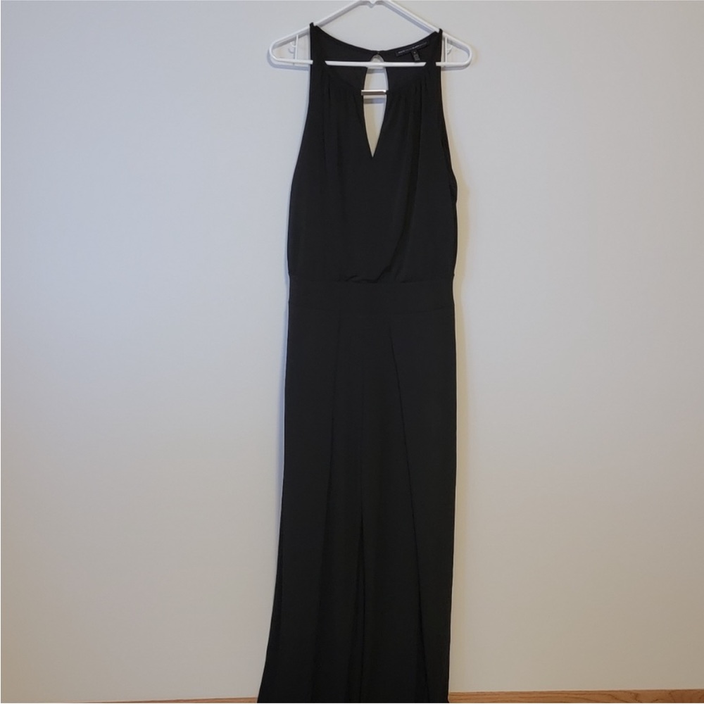 White House Black Market Jumpsuit Size Medium Black